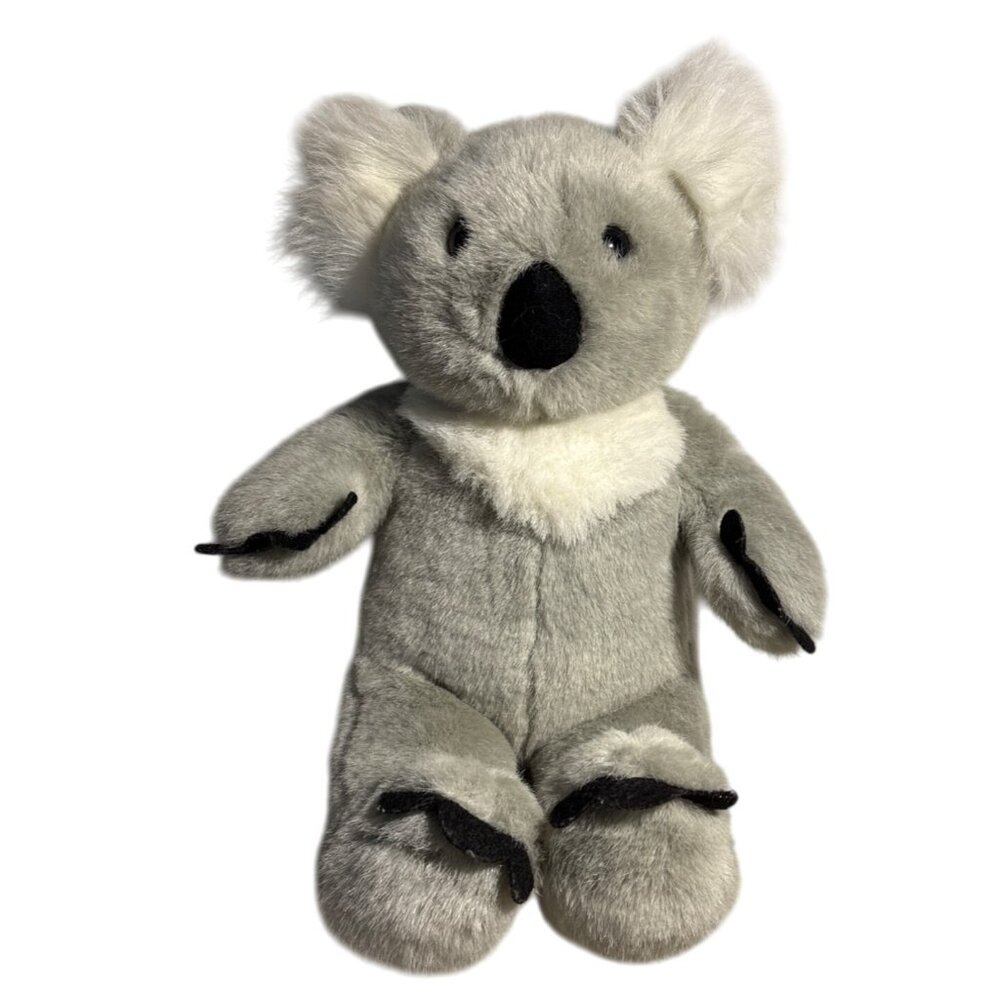 Build A Bear Koala Bear Plush Stuffed Animal 15" Soft Gray & White Toy